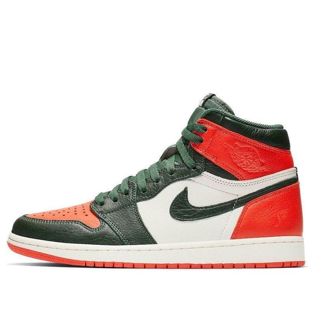 Solefly X Air Jordan 1 Retro High ‘Art Basel’ In White And Green AV3905-138