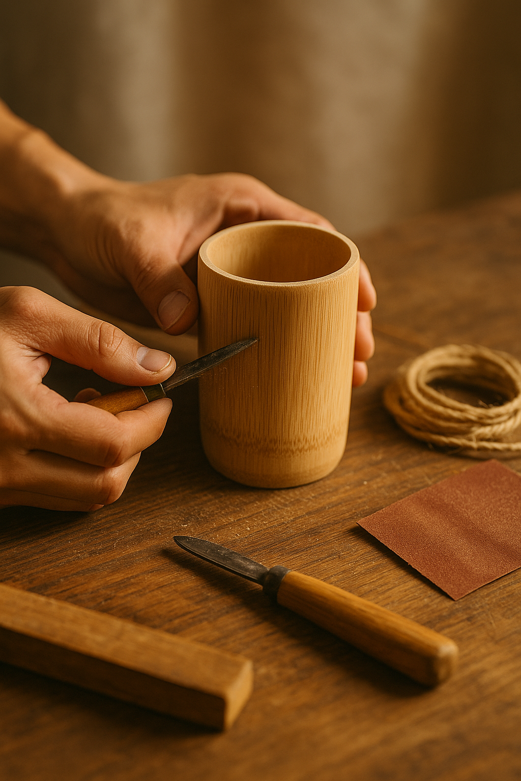 Owls Matrix Bamboo Crafting