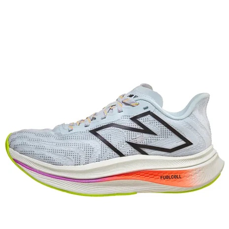 New Balance FuelCell SuperComp Trainer v2 Ice Blue Neon Dragonfly MRCXLG3 | Versatile Sports Shoes